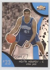2007-08 Topps Finest 2008-09 Rookie Blue Refractor /199 Kosta Koufos #123 0q0