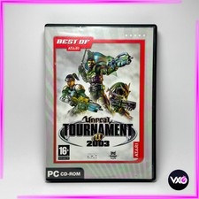 UNREAL TOURNAMENT 2003 💎 PC CD-ROM 💎 VIDEOGIOCO COMPLETO VINTAGE ITALIANO