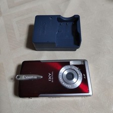 Canon IXY DIGITAL Compact Digital Camera Red Autofocus Tested Condition