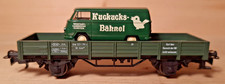 MÄRKLIN H0 Kuckucksbähnel Bus auf Niederbordwagen-unbespielt-ohne OVP-Rarität
