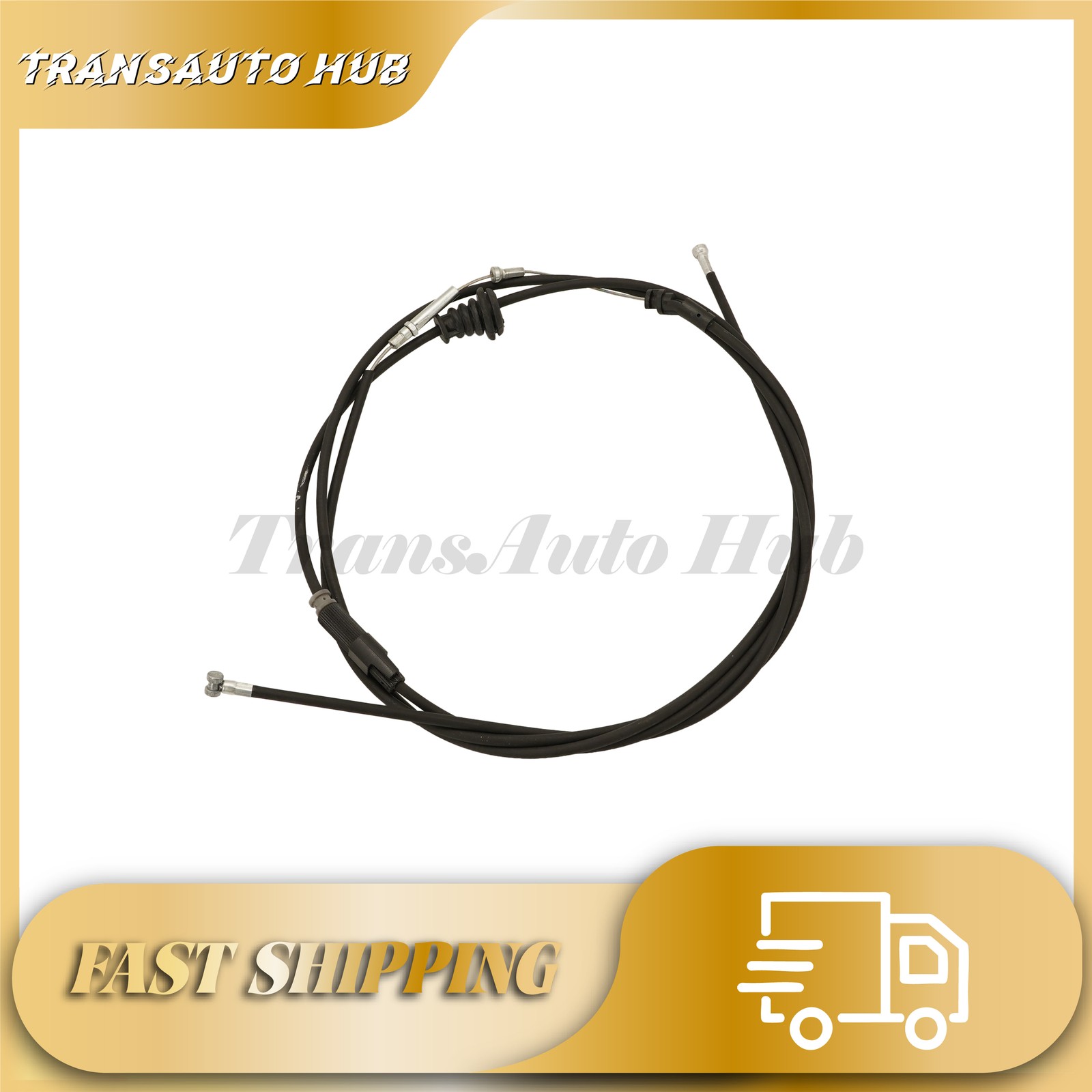 3W0823531 For Bentley Continental GT GTC Flying Spur Front Hood Unlock Cable US