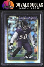 2024 Topps Chrome #218 Adisa Isaac Sepia Refractor