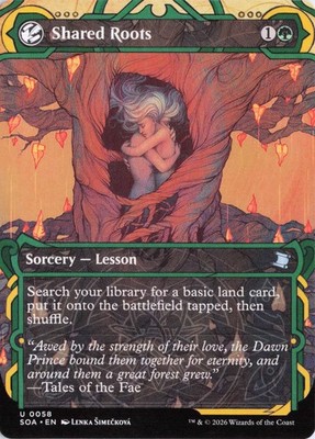 Shared Roots, 58, SOA, Secrets of Strixhaven: Mystical Archive, U, Regular