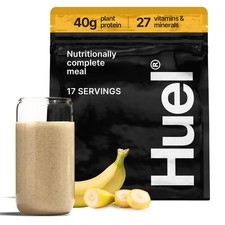 Huel Black Edition Banana 40g Vegan Protein Powder Meal Replacement Complete