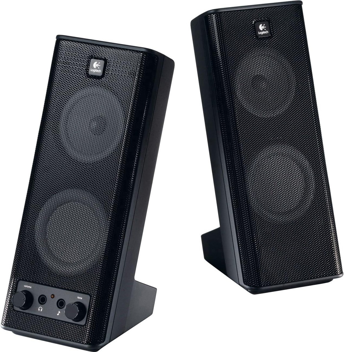 Logitech X-140 Multimedia Stereo Desktop Speakers S-0264A