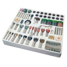 Mini Rotary Tool Accessory Kit Fits Dremel Multi Tools Power Drill (216PC)