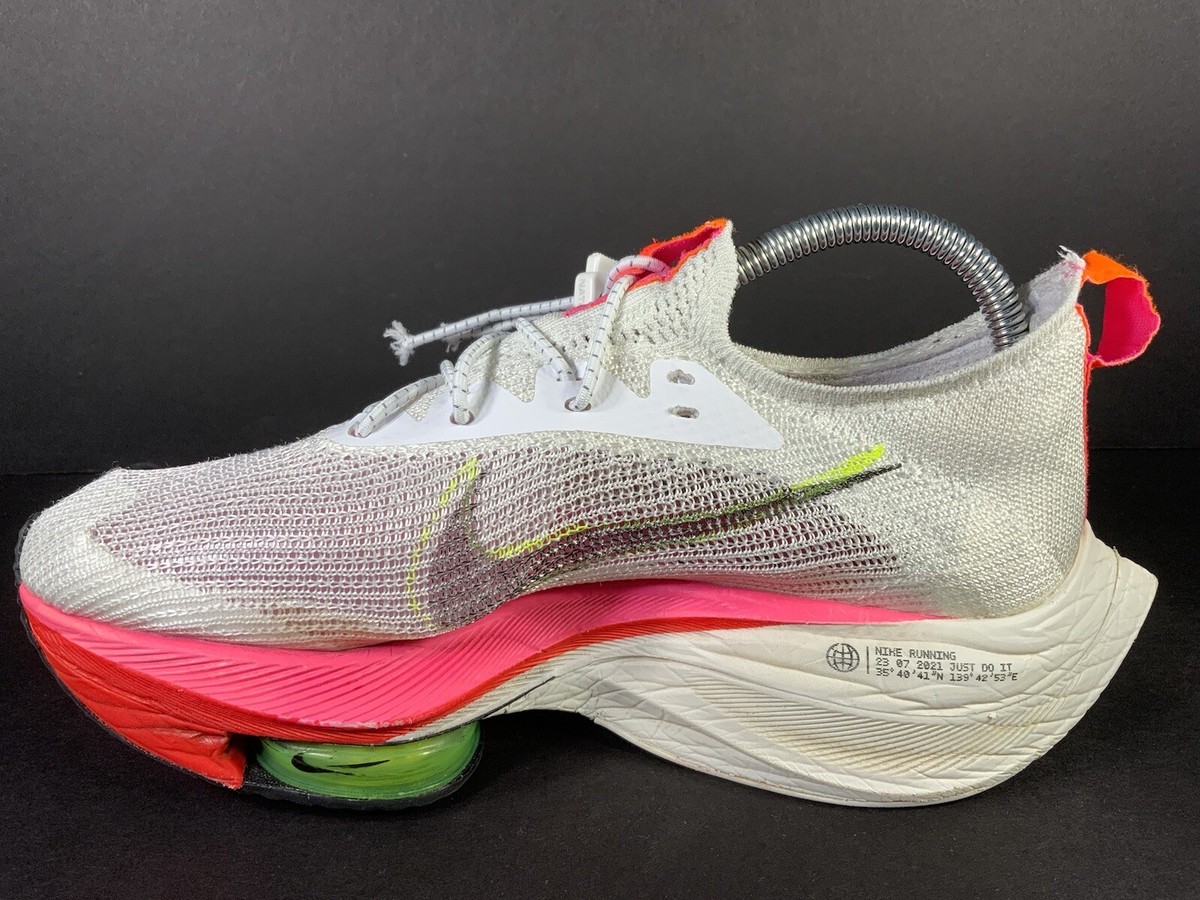 Nike Zoom Fly 2020 ホワイト/ピンク27cm Nike Air Zoom Alphafly Next% White Pink Black Rawdacious