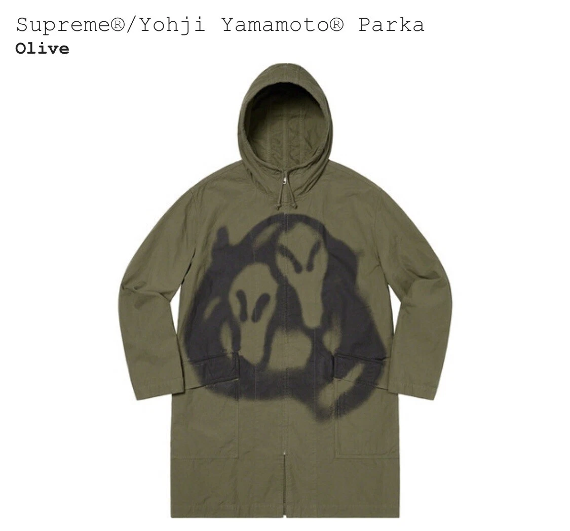 Supreme yohji yamamoto Parka Olive XL 新品