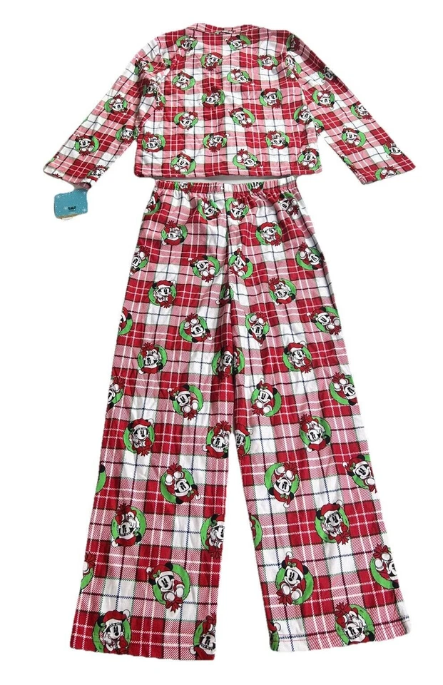 Disney Mickey & Minnie Mouse Vacaciones 2 Piezas | Juego de Pijama Navidad | 6 Foto 3 de 4