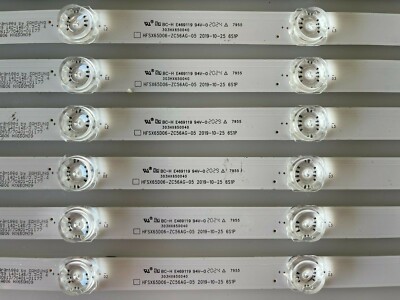 Vizio V655-H4 LED Backlight Strips(12) HFSX65D06-ZC56AG-05