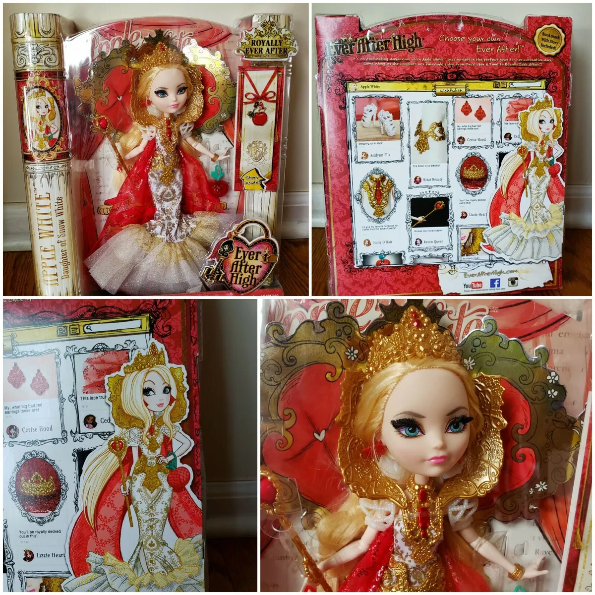 Boneca Grande Apple White Ever After High - Mattel em Promoção na