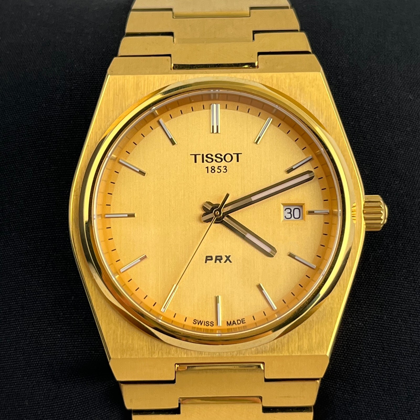 Tissot PRX 40MM Champagne Dial Quartz Men's Watch T1374103302100