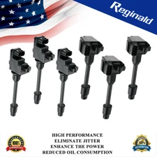 UF138+UF263 OEM New 6 Ignition Coils for 3.0L 1995-99 NISSAN Maxima INFINITI I30