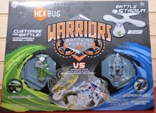HexBug  Warriors Battling Robots Battle Stadium Viridia vs Bionika Set NEW 1979