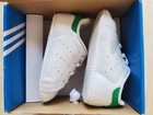 New ADIDAS White SNEAKER STAN SMITH CRIB BABY SHOES w/ Box US3