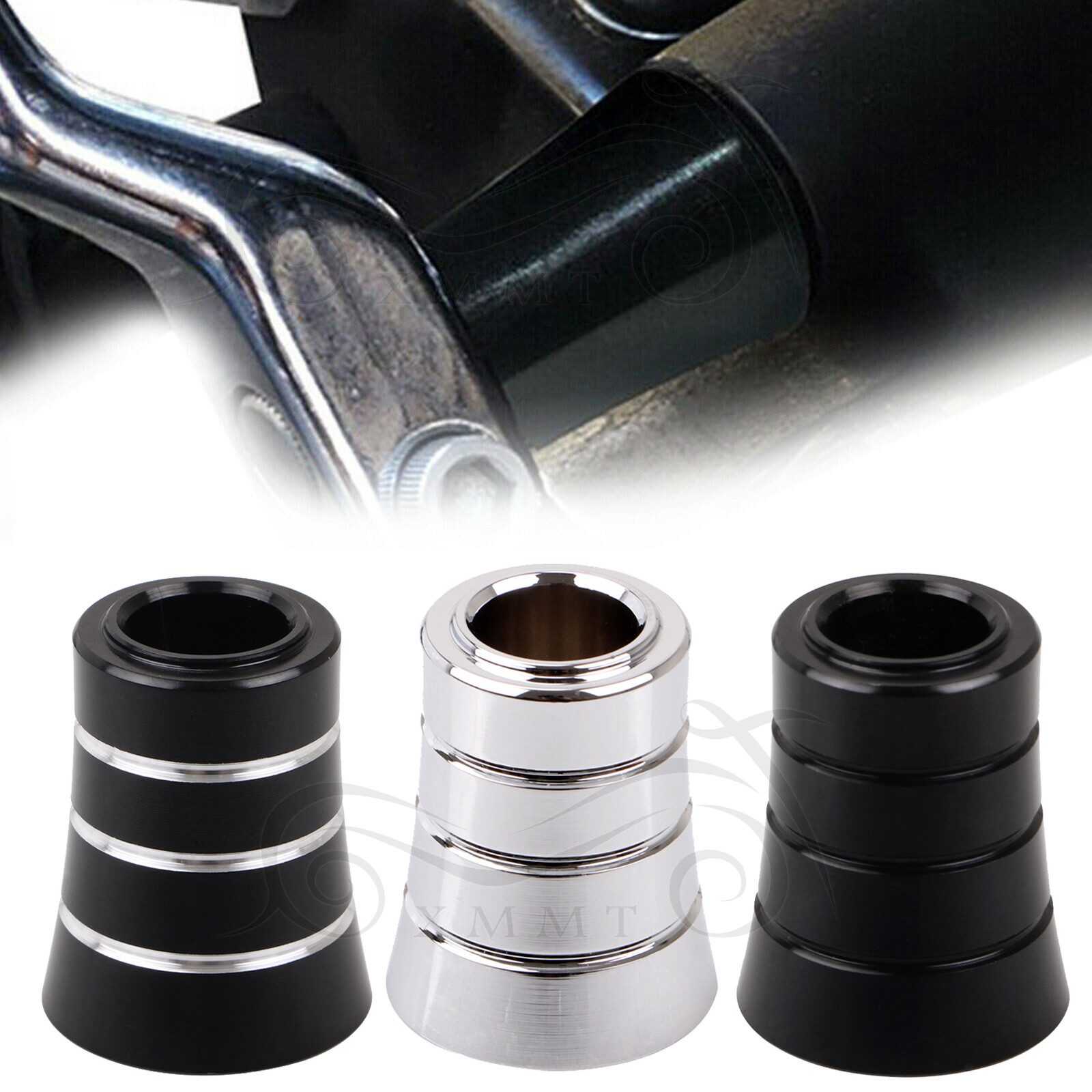 Heel Shift Shifter Lever Eliminator Shaft Caps For Harley Road King FLHR Trikes eBay