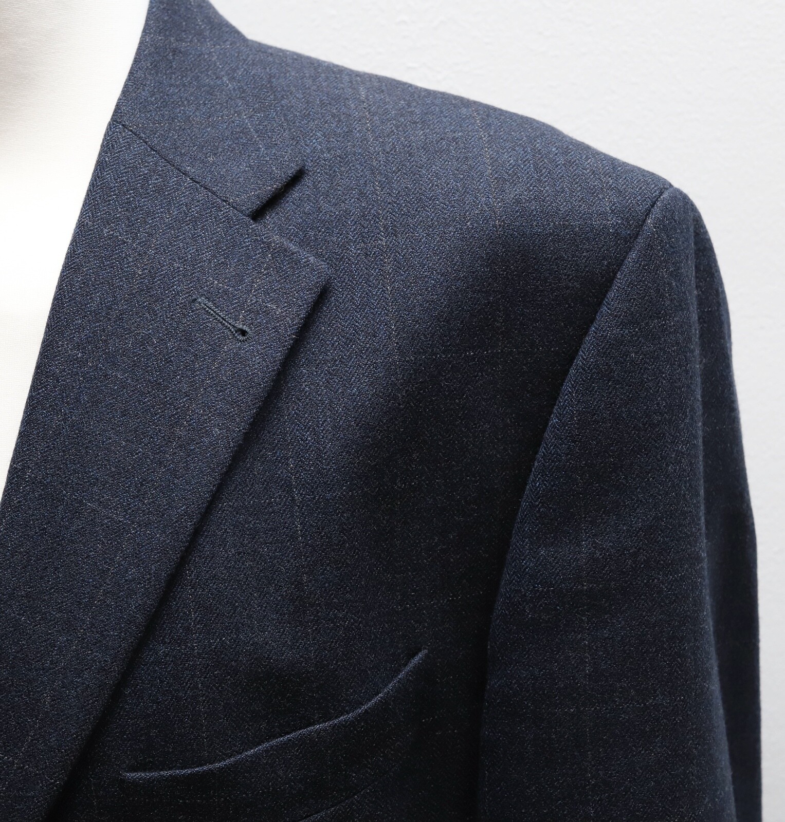 Blazer vintage da uomo blu navy Yves Saint Laurent taglia 58
