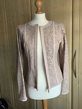 Escada Leather Jacket New Rpr 2.5k
