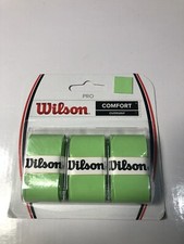 Wilson Comfort Overgrip Pro Grip Neon Green Tennis Racket NEW in Package Sealed