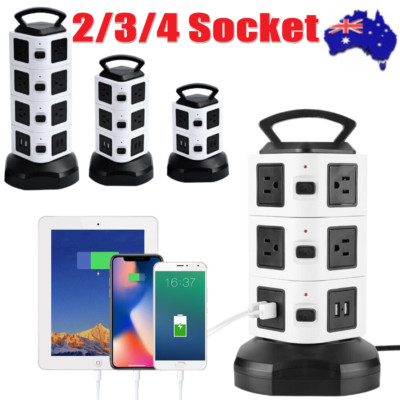 Multi Functional Vertical With USB Intelligent Plug For Home And Office Use