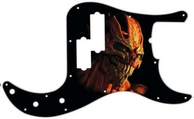 P Bass Pickguard to fit Fender 5 string Standard Guitar Alien Entity