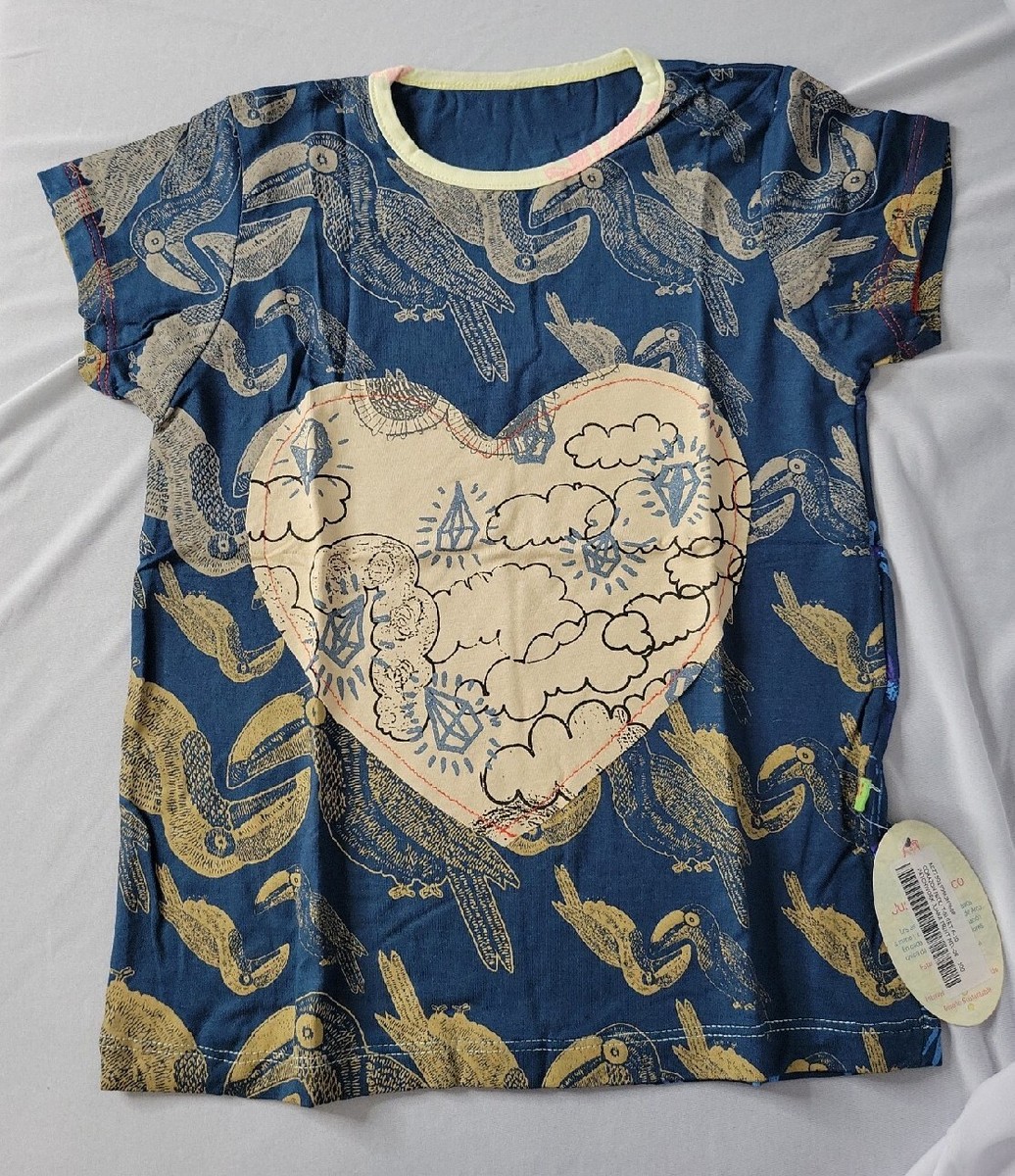 Juana De Arco Corazon Nido T-Shirt 8 Patchwork-Juana Print Mix-08