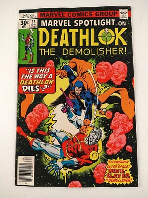 Marvel Spotlight on Deathlock #33 (1977 Marvel Comics) 8.5-9.0 Range | eBay