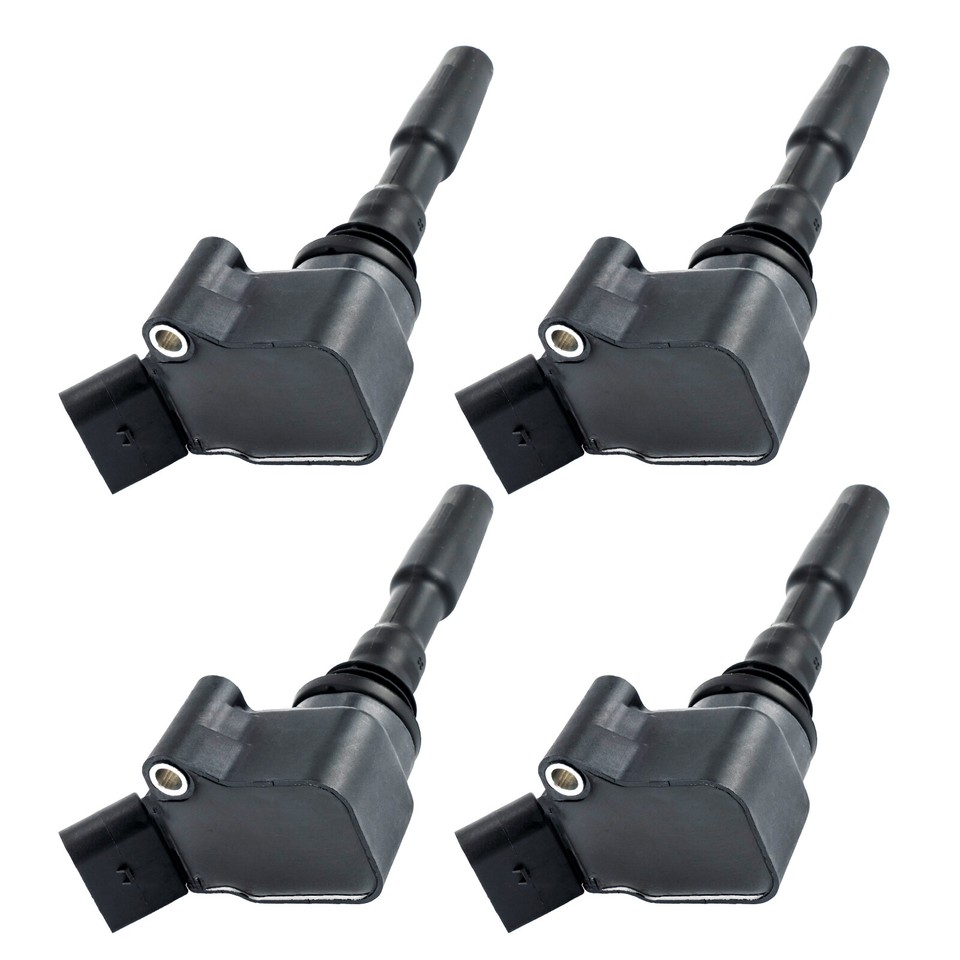 4x Ignition Coils for VW Golf 152019 Jetta 142019 Audi A3 Sportback e