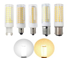 10x G4/GY6.35/G8/G9/E11/E12/E14/E17/B15 LED b...