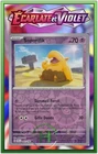 Soporifik Reverse - EV1:Écarlate et Violet - 082/198 - Carte Pokémon FR Neuve
