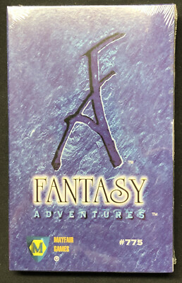 1995 Mayfair Games Fantasy Adventures Cad Game Starter Deck New Sealed 