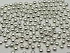 10000 Metallic Silver Flatback Round Tiny Half Pearl 2mm Scrapbook Nail Art