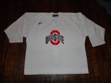 Ohio State Buckeyes Hockey Jersey Authentic Fight Strap Size 56