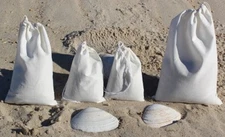 5"x7" Cotton Single Drawstring Muslin Bags (Natutal Color)