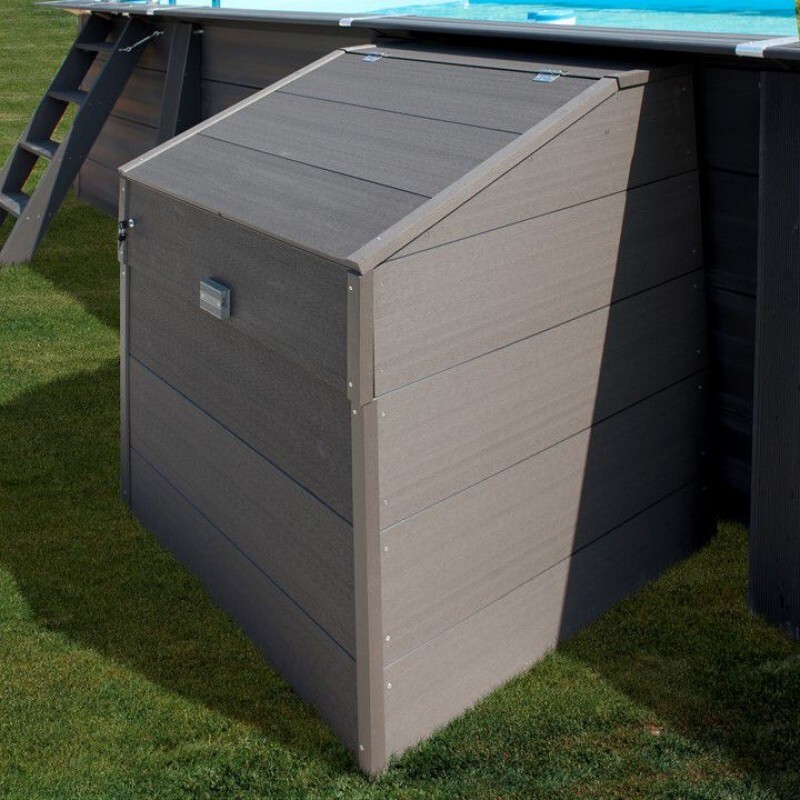 Local technique composite GRE premium ultra-résistant aspect bois naturel