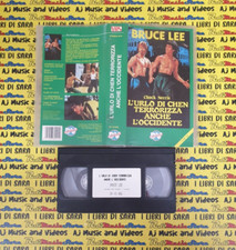 VHS film L'URLO DI CHEN TERRORIZZA ANCHE L'OCCIDENTE 1972 bruce lee DV (F275)