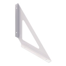 10900-00000= Dekokonsole Triangel 190x190 mm weiß Element System Winkel Konsole