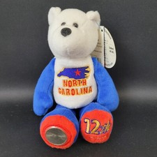 2001 North Carolina US Quarter Coin Bear Limited Treasures 50 States America 8"
