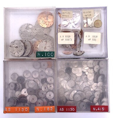 Lot De Pièces Horlogères Vintage – AS 1130 (1 Pc) – Neuf Sans étiquette