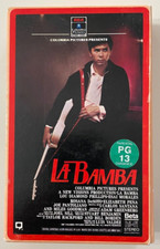 Vintage La Bamba Beta Tape Betamax Movie 1987 RCA Columbia Pictures VG 