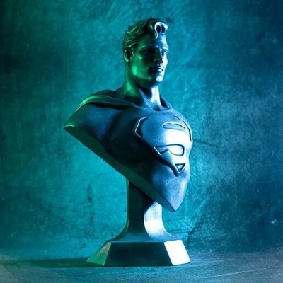 Superman 3D-gedruckte Harzbüste 100 mm