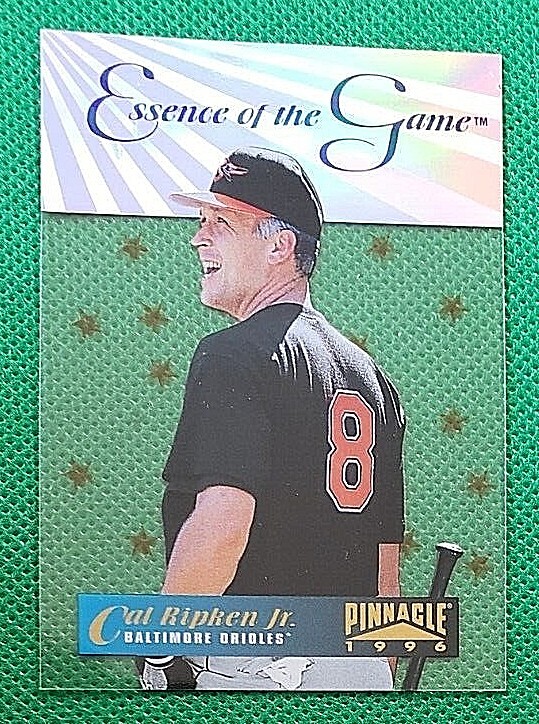  1996 Pinnacle   Essence of the Game #1   Cal Ripken  Team: Baltimore Orioles