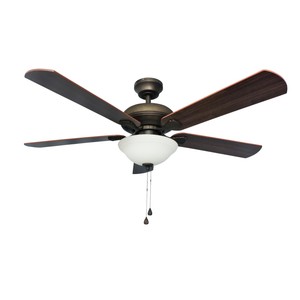 Low Price 52 Inch Energy Effiicent Led Builder Ceiling Fan With
