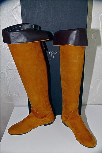 THE SELLER STIVALE IN PELLE Donna Safari Cammello | Mascheroni Store