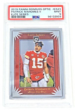 2019 Panini DONRUSS ELITE SERIES Football Patrick Mahomes II ES-23 PSA 9 MINT 