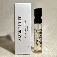 Christian Dior Ambre Nuit Eau de Parfum EDP Sample Spray .06oz, 2ml New in Box