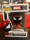 CARNAGE IRON MAN - Marvel Absolute Carnage Funko POP! #1437 Vinyl Figure