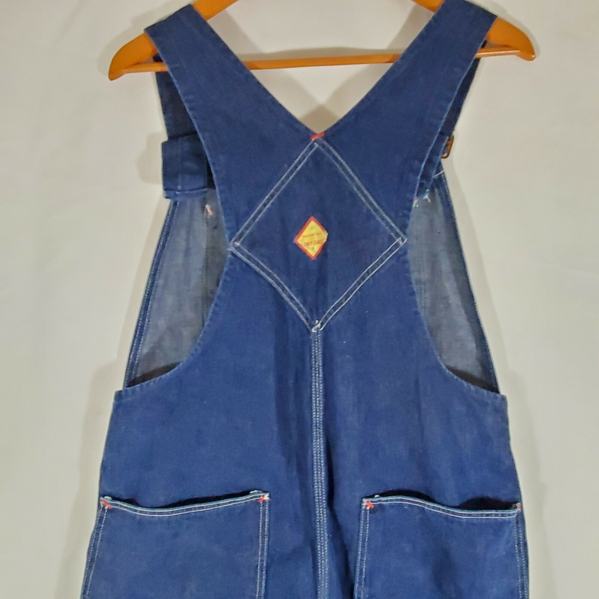 Vintage 50's 60's JC Penney Pay Day Denim Bib Overalls 36/32 Vintage 50's 60's JC Penney Pay Day Denim Bib Overalls 36/32