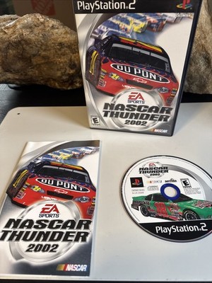 NASCAR Thunder 2002 (Sony PlayStation 2, 2001). Tested. CIB. Near Mint!