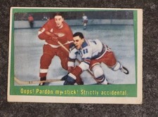 1959-60 Topps Hockey Cards 21